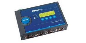 Moxa NPort 5410 w/ adapter Serial to Ethernet converter